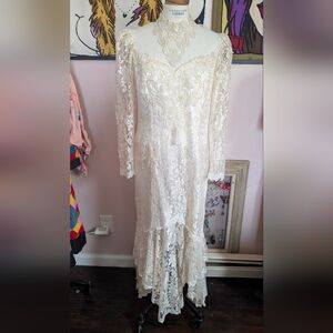 vintage Gantos wedding dress